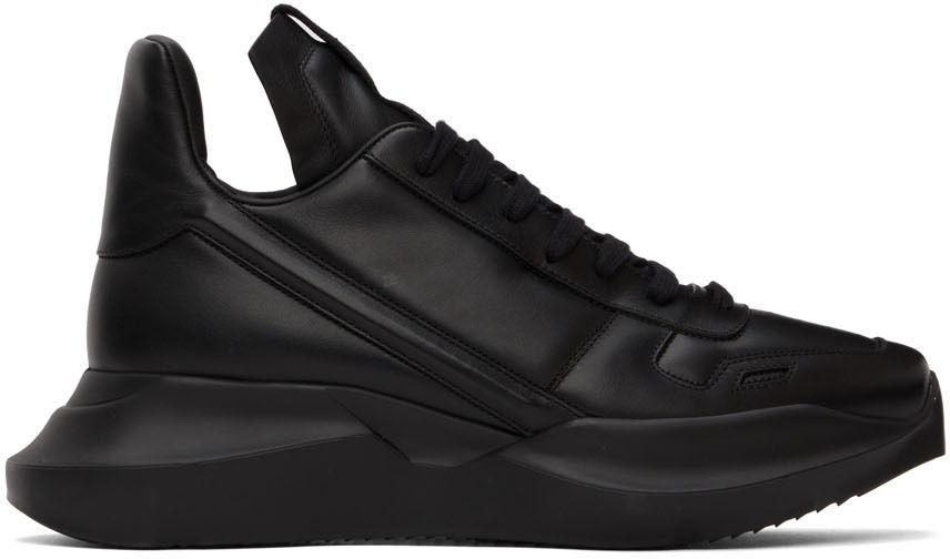 Tenisky a topánky Rick Owens Geth Runner Čierna | RU02B2814 LPO, 0