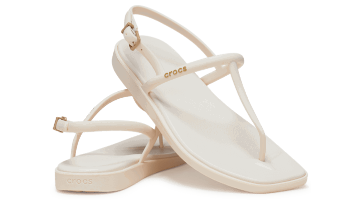 Tenisky a topánky Crocs Miami Thong Flip Flops Béžová | 209793-0WW, 1
