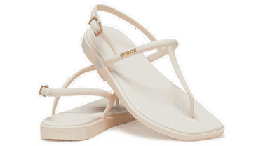 Tenisky a topánky Crocs Miami Thong Flip Flops Béžová | 209793-0WW, 1