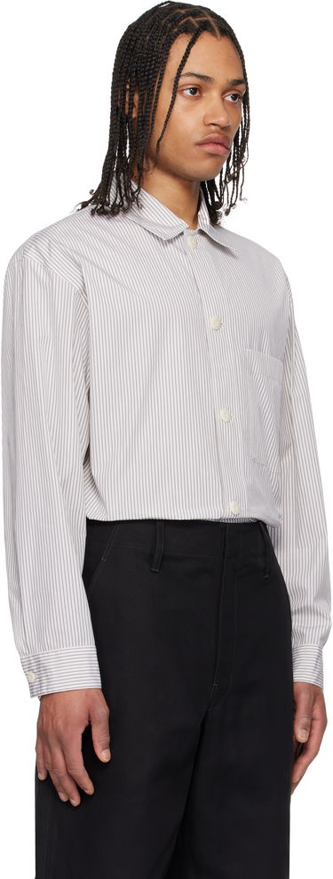 Košeľa LEMAIRE Lemaire Striped Pyjama Shirt Biela | SH1177 LF1409, 1