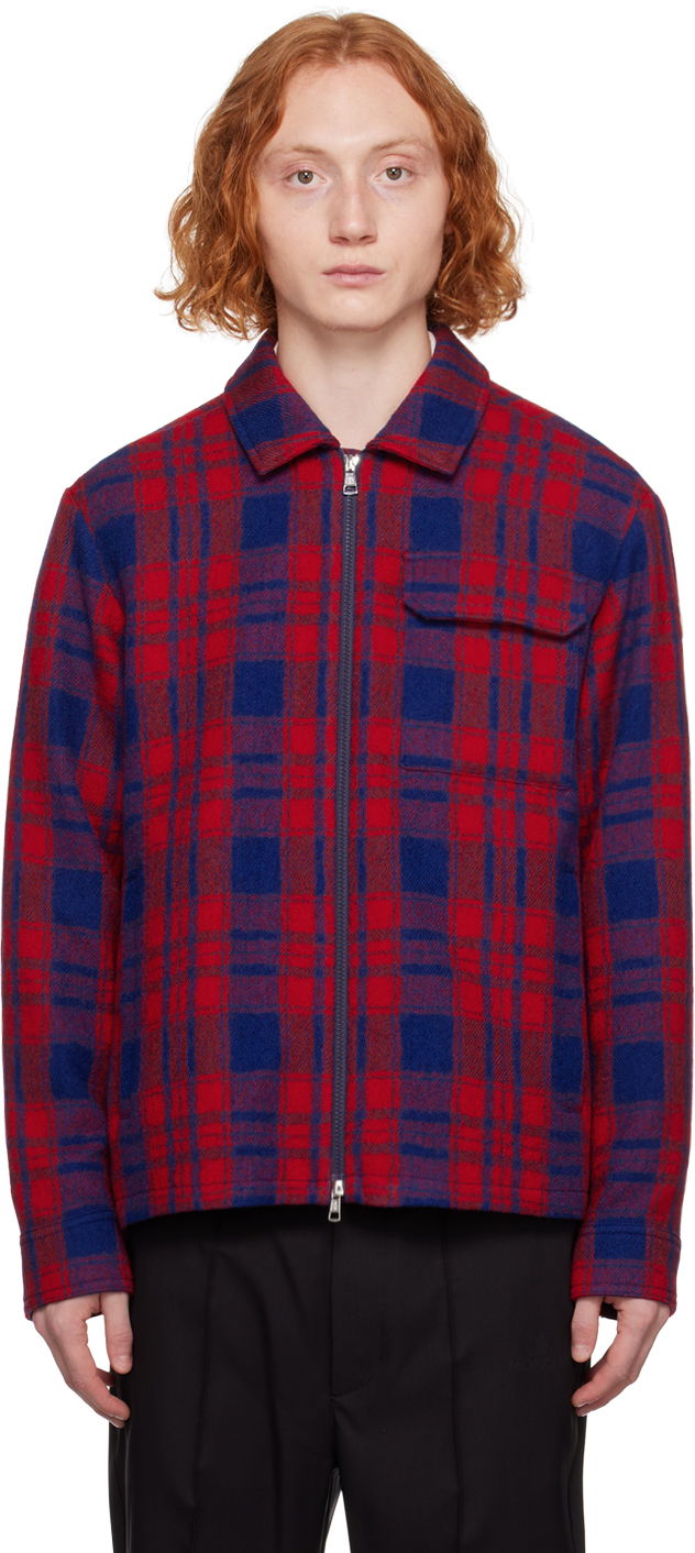 Košeľa Moncler Red Plaid Rôznofarebný | I20912F000055976M, 0