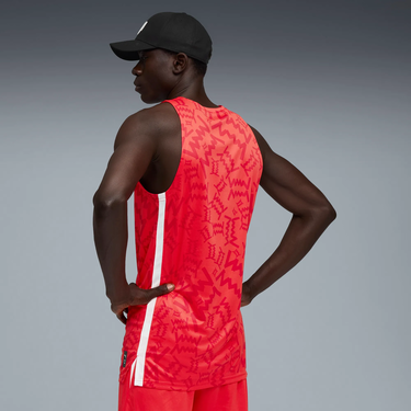 Dres Puma Teamjaws Graphic Jersey Tank Top Červená | 688203-03, 3