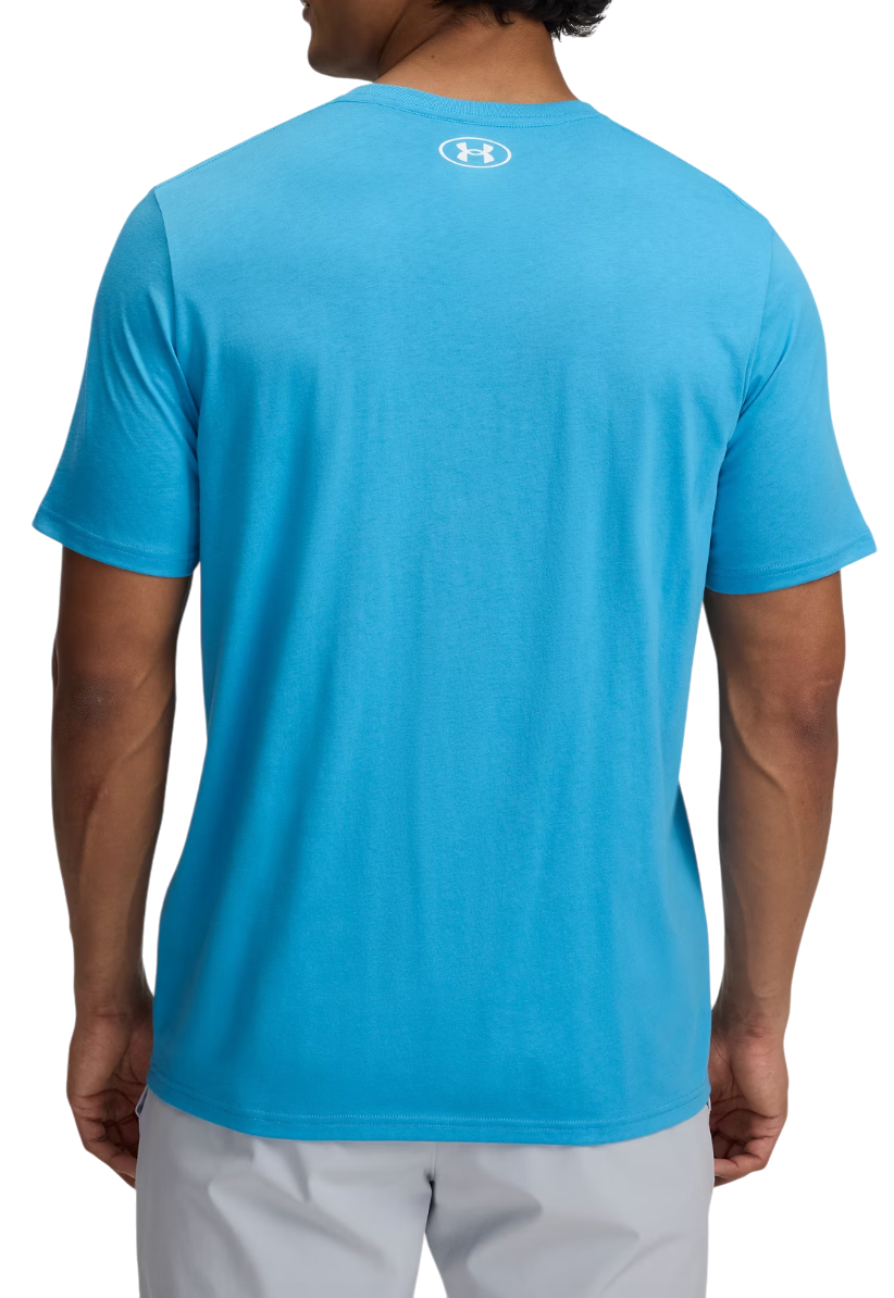 Tričko Under Armour Sportstyle Left Chest Short Sleeve T-Shirt Modrá | 1326799-453, 1