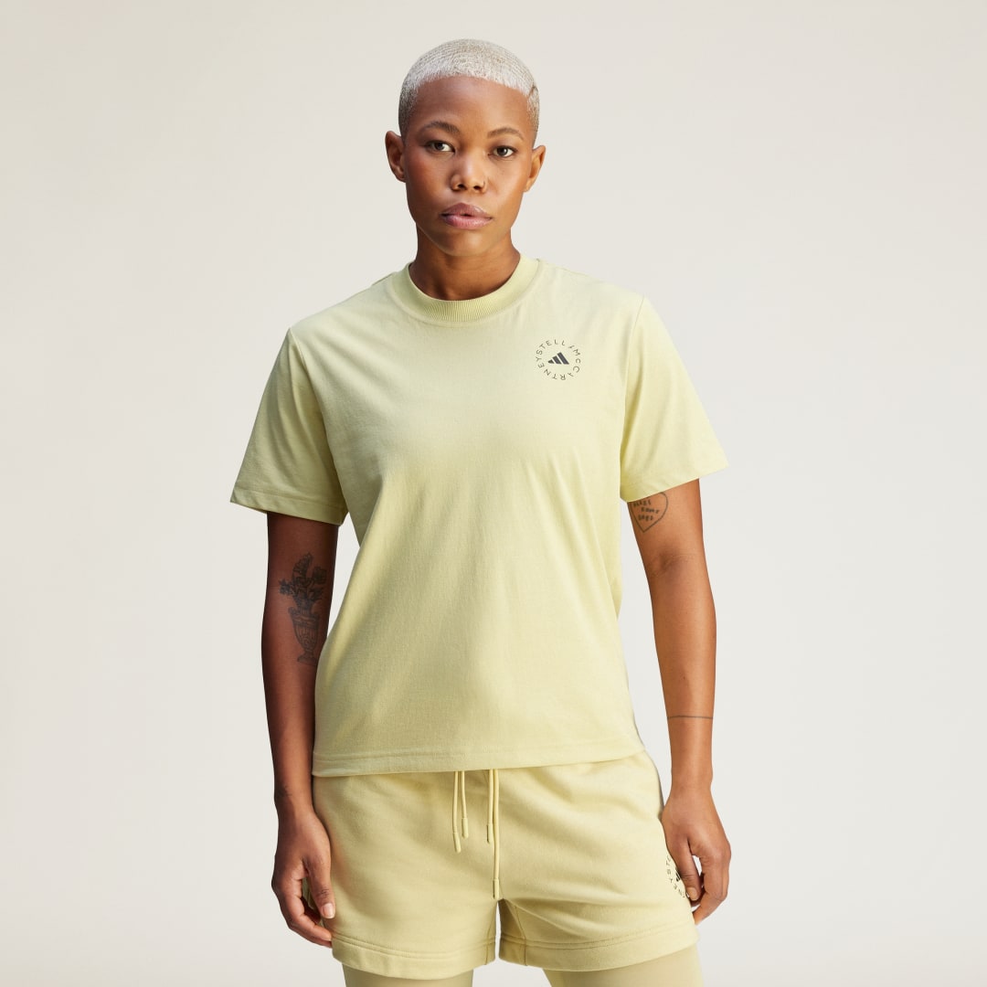 Tričko adidas Performance adidas by Stella McCartney TrueCasuals Regular T-Shirt Žltá | JI5164, 0
