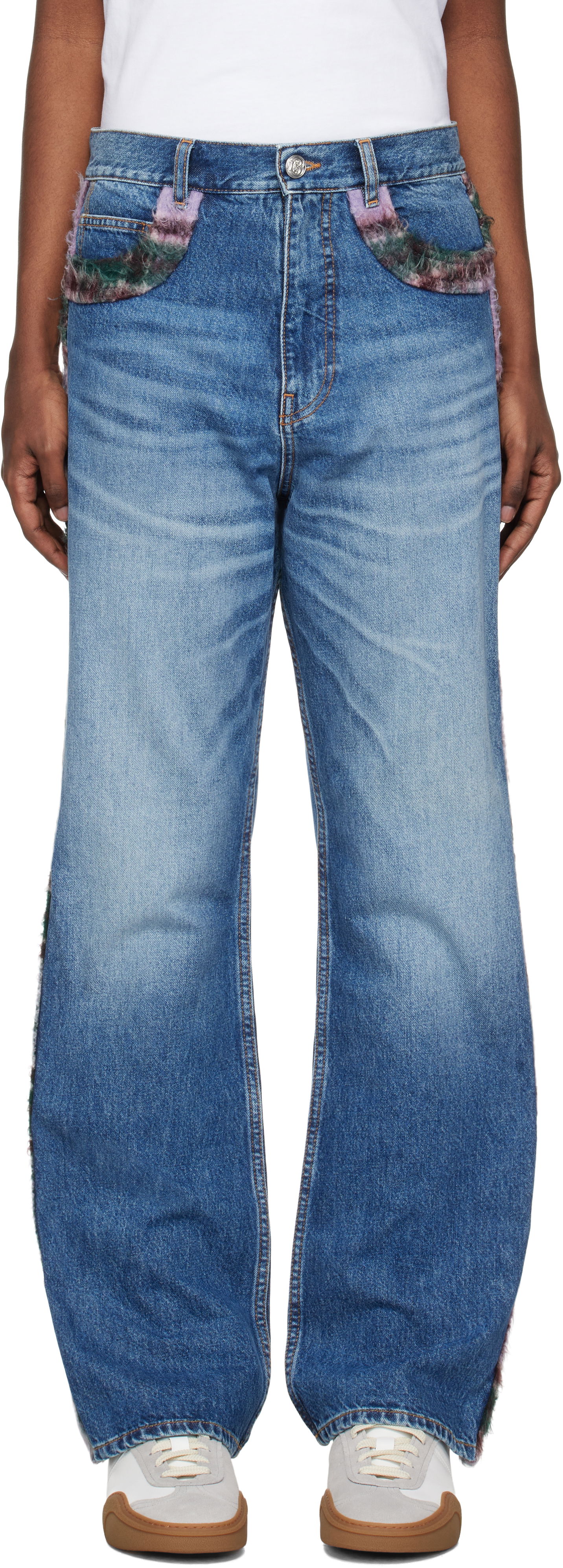 Džínsy Bluemarble Bootcut Jeans Modrá | PA55 DE11B24 BLU, 0