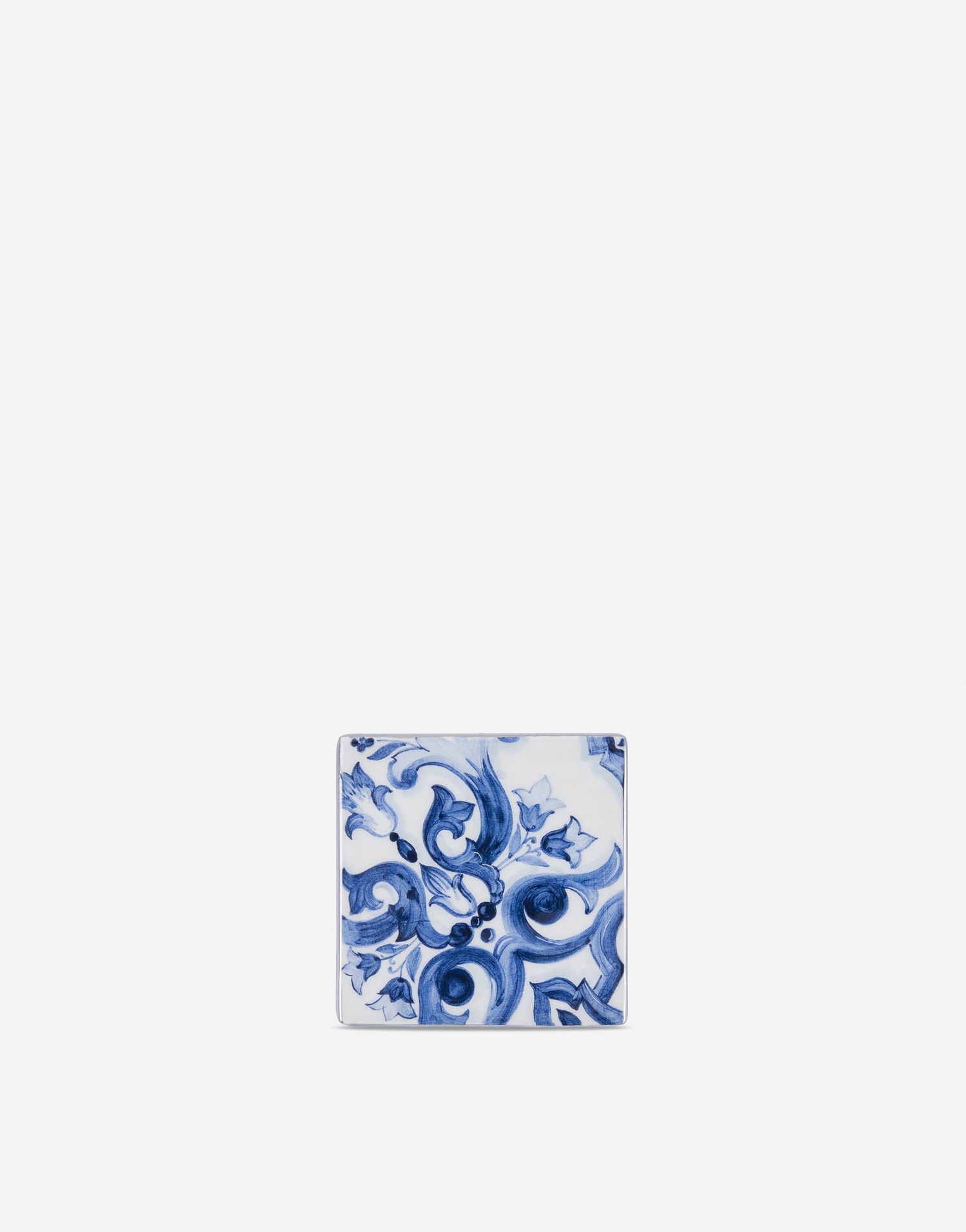 Home decor Dolce & Gabbana Dolce & Gabbana Small Porcelain Coaster Modrá | TC0065TCAD7UB001, 0