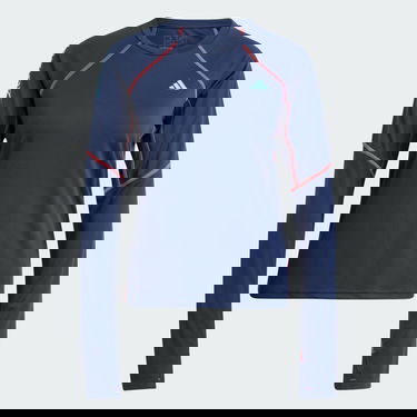 Tričko adidas Originals Adizero Running Long Sleeve Navy | IK6548, 5