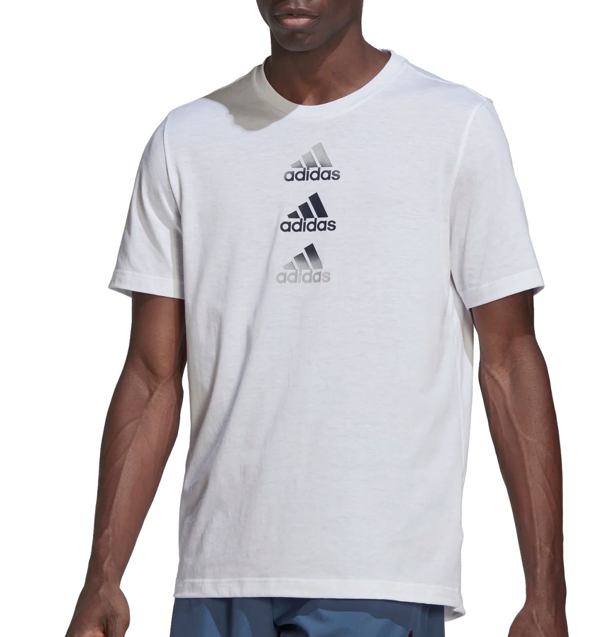 Tričko adidas Originals Designed To Move Sport T-Shirt Biela | hm4799, 0