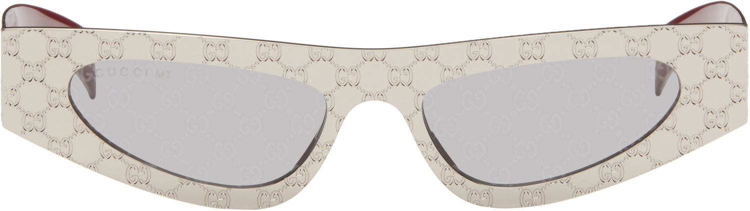 Slnečné okuliare Gucci Silver Cat Eye Sunglasses Béžová | GG1916S-003, 0