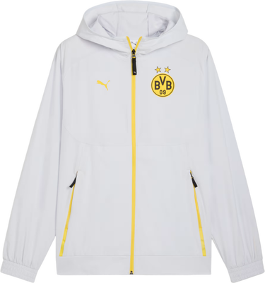 Bunda Puma Borussia Dortmund Tech Woven Jacket Biela | 781698-18, 0