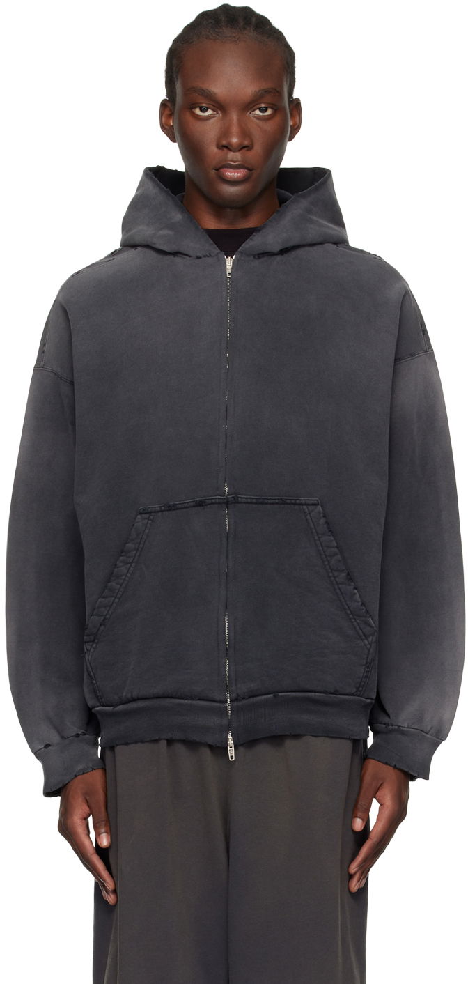 Mikina Balenciaga Gray 'Not Been Done' Hoodie Šedá | 770939TQVW5, 0