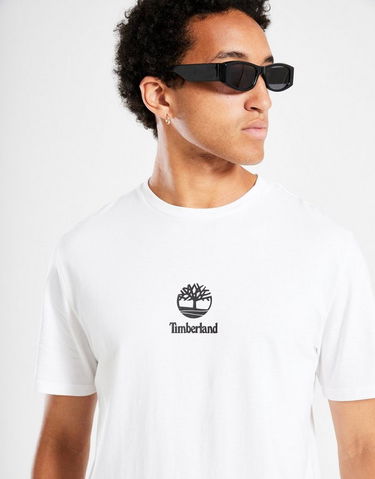 Tričko Timberland T-Shirt New Small Logo Print Short Sleeve Biela | TB0A6WWT1001, 3