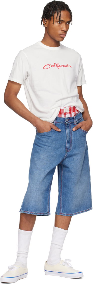 Šortky ERL ERL Indiana Denim Skate Shorts Modrá | ERL10P014, 3