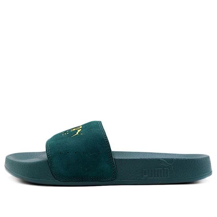 Tenisky a topánky Puma Leadcat Suede Slippers Zelené | 365758-09, 0