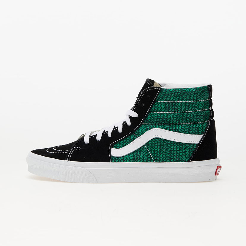 Skateboarding Vans Sk8-Hi "Black" Zelené | VN000BW7YJ71