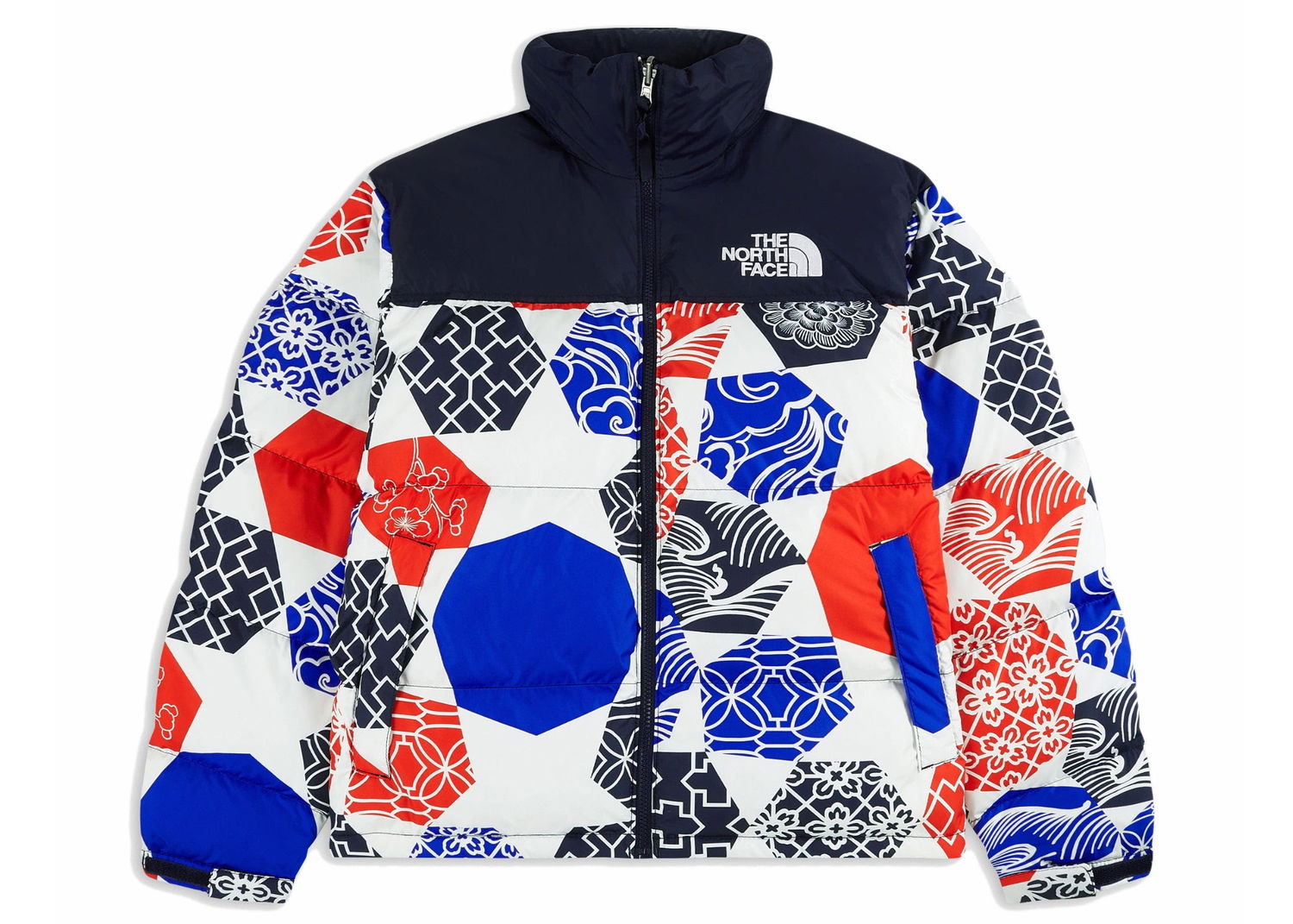 Prešívaná bunda The North Face 1996 Retro Nuptse IC Geo Print Blue Navy | NF0A5IX43H1, 0