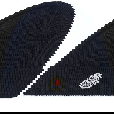 Kulicha Moncler Logo Beanie Čierna | 3B705-A9342-00-999, 0