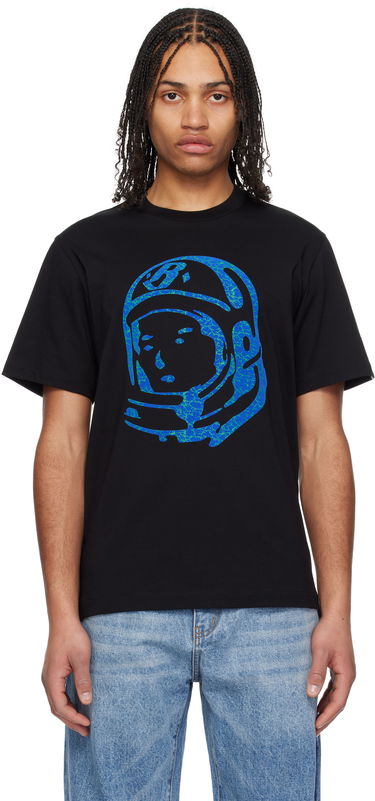Tričko BILLIONAIRE BOYS CLUB Billionaire Boys Club Cracked Flock Print Astro T-Shirt Čierna | B25156, 0