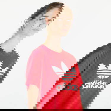Tričko adidas Originals Trefoil Tee Červená | IM6930, 4