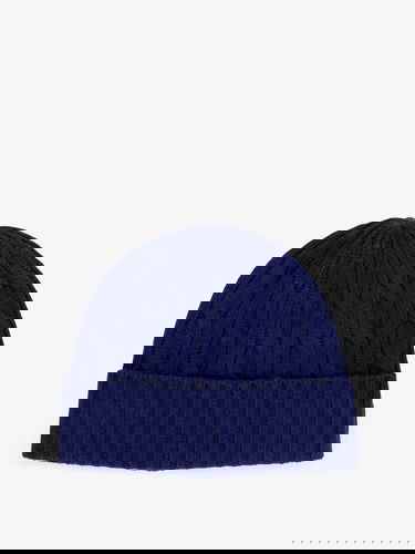 Kulicha Polo by Ralph Lauren Cable Knit Beanie Modrá | 449959346002, 1