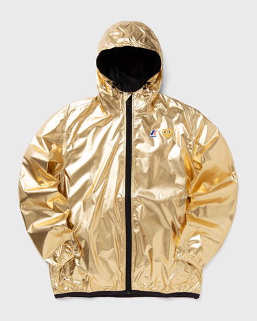 Pláštenka Comme des Garçons Comme des Garçons PLAY Hooded Rain Jacket Metalická | AZ-J508-051-1, 0