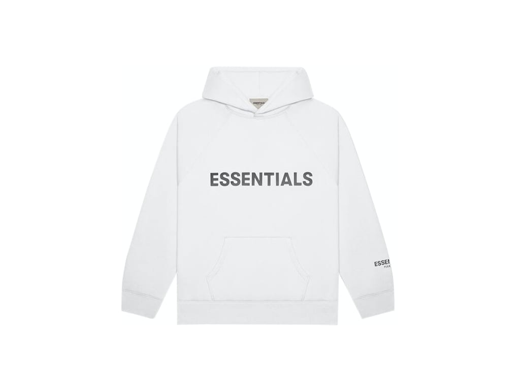 Mikina Fear of God Essentials S20 Hoodie Biela | 0192 25050 0192 010, 0