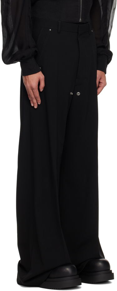 Nohavice Rick Owens Rick Owens Hollywood Tailored Belas Trousers Čierna | RU01E5353 WLP, 1
