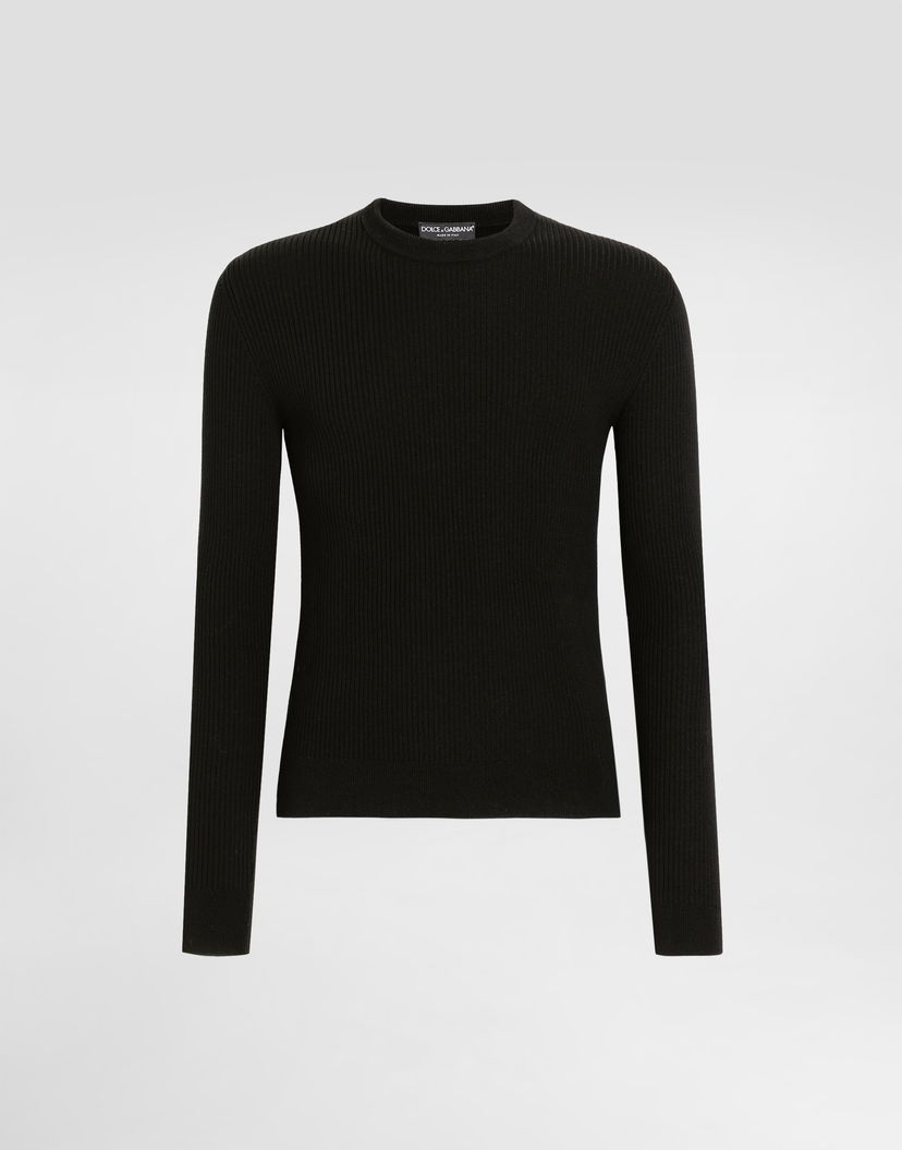 Sveter Dolce & Gabbana Wool Pullover Čierna | GXR21TJCVH6N0000