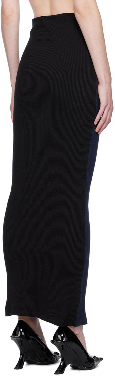 Sukňa Ottolinger Ottolinger Paneled Maxi Skirt Navy | 407002, 2