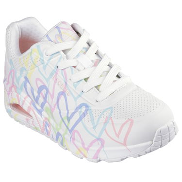 Tenisky a topánky Skechers Uno - Spread The Love Biela | 155507-WPTQ, 1