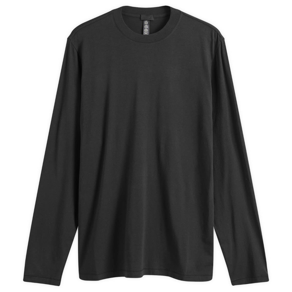 Tričko SKIMS Boyfriend Long Sleeve T-Shirt Čierna | AP-LGS-0585-ONYX, 1