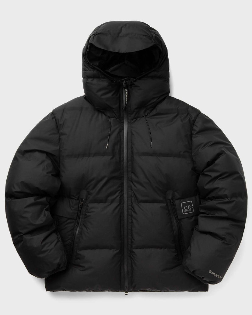 Prešívaná bunda C.P. Company METROPOLIS SERIES PERTEX HOODED DOWN JACKET Čierna | 17CLOW006A110033A-999