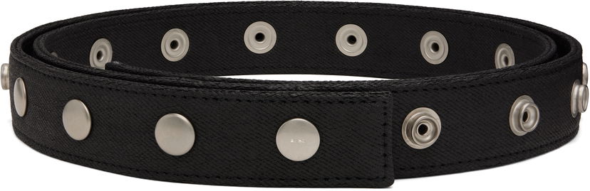Opasok Rick Owens Rick Owens DRKSHDW Hollywood Snaps Belt Čierna | DA01E3441 BWES2