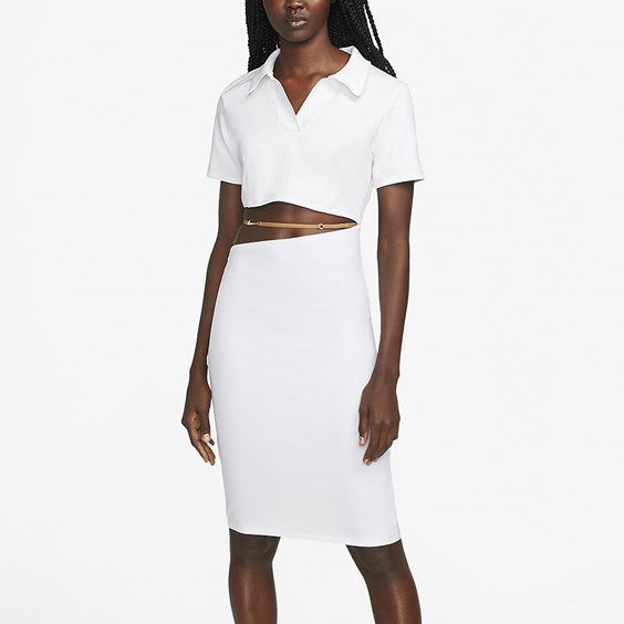 Šaty Nike Jacquemus x Dri-fit Dress Biela | DN3242-100, 0