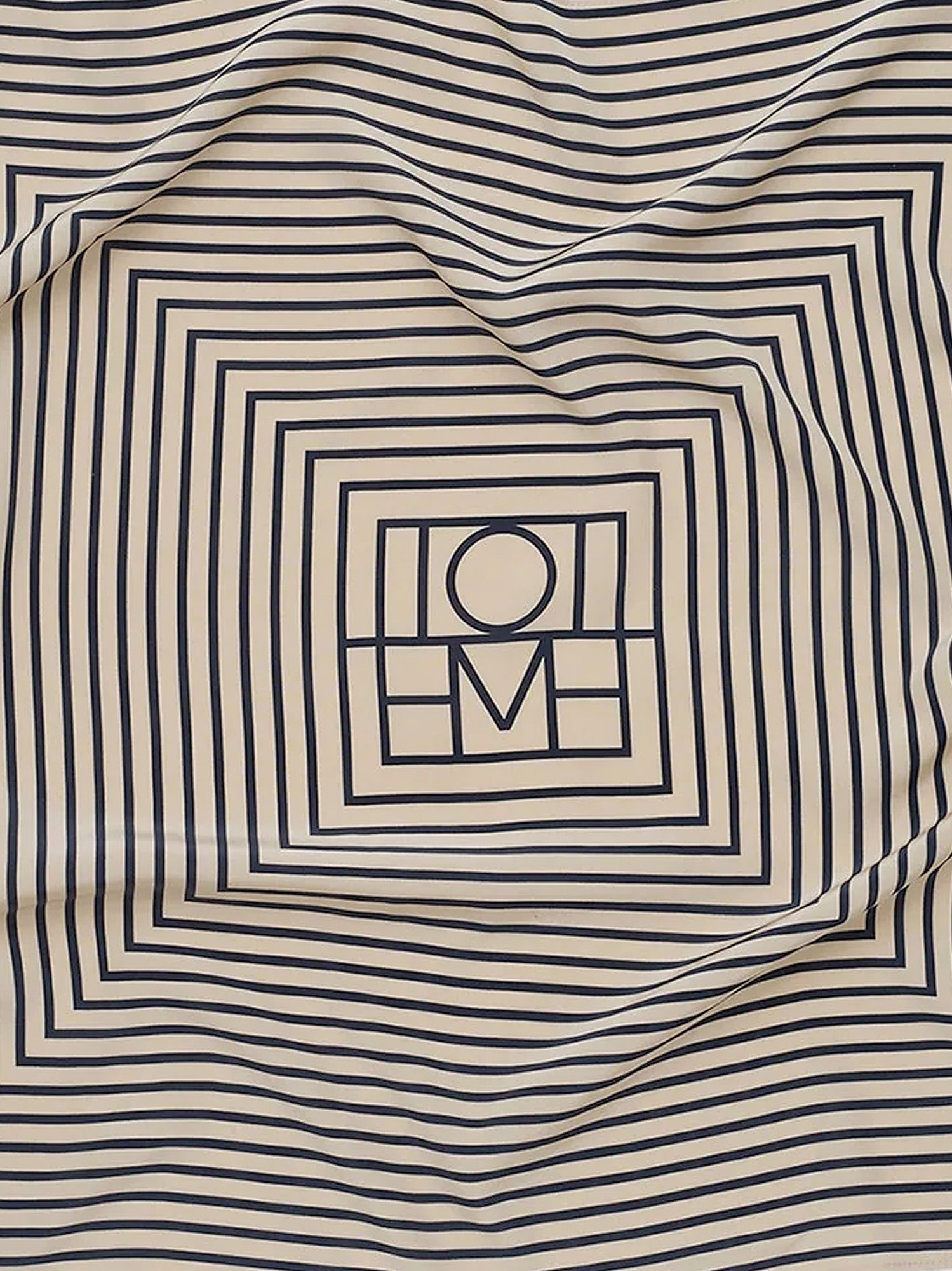 Šál TOTEME Geometric Print Foulard Scarf Béžová | 211852800950, 1