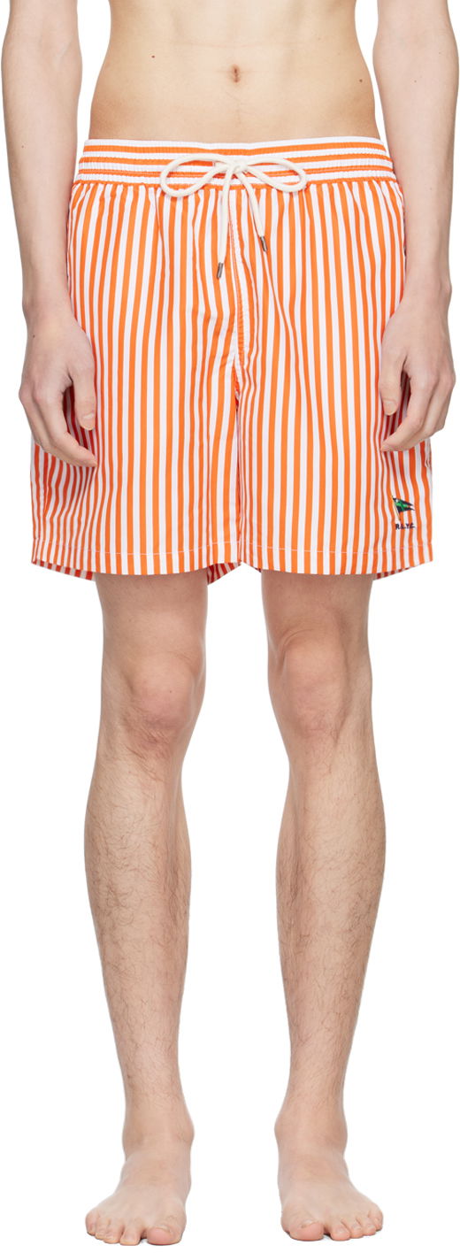 Plavky Polo by Ralph Lauren Traveler Swim Shorts Oranžová | 710924751002, 0