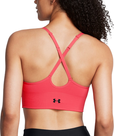 Podprsenka Under Armour Seamless Low Impact Sports Bra Červená | 1384417-713, 1