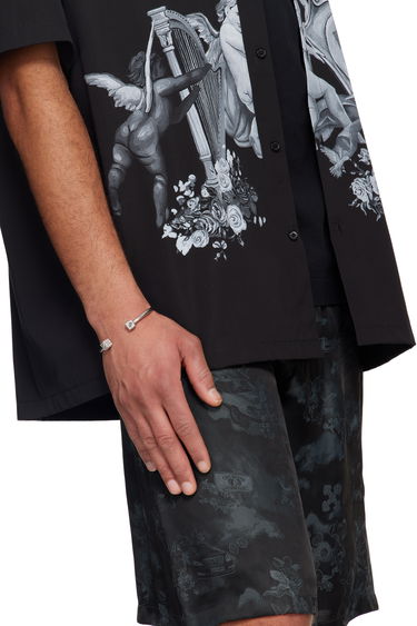 Náramok Off-White Off-White Mini Dice Cuff Bracelet Metalická | OMOA10GS25MET0017200, 2