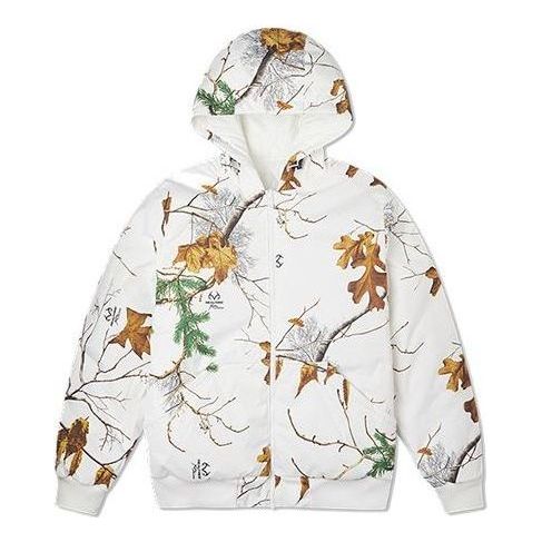 Mikina Converse Reversible Leaves Print Jacket Biela | 10020223A02, 0