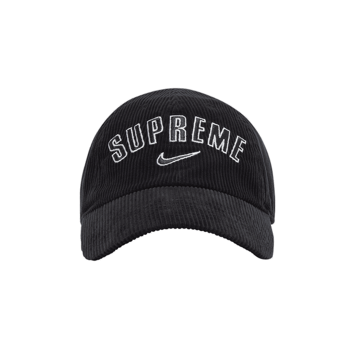Šiltovka Supreme Nike x Arc Corduroy 6-Panel Čierna | SS22H2 BLACK, 0