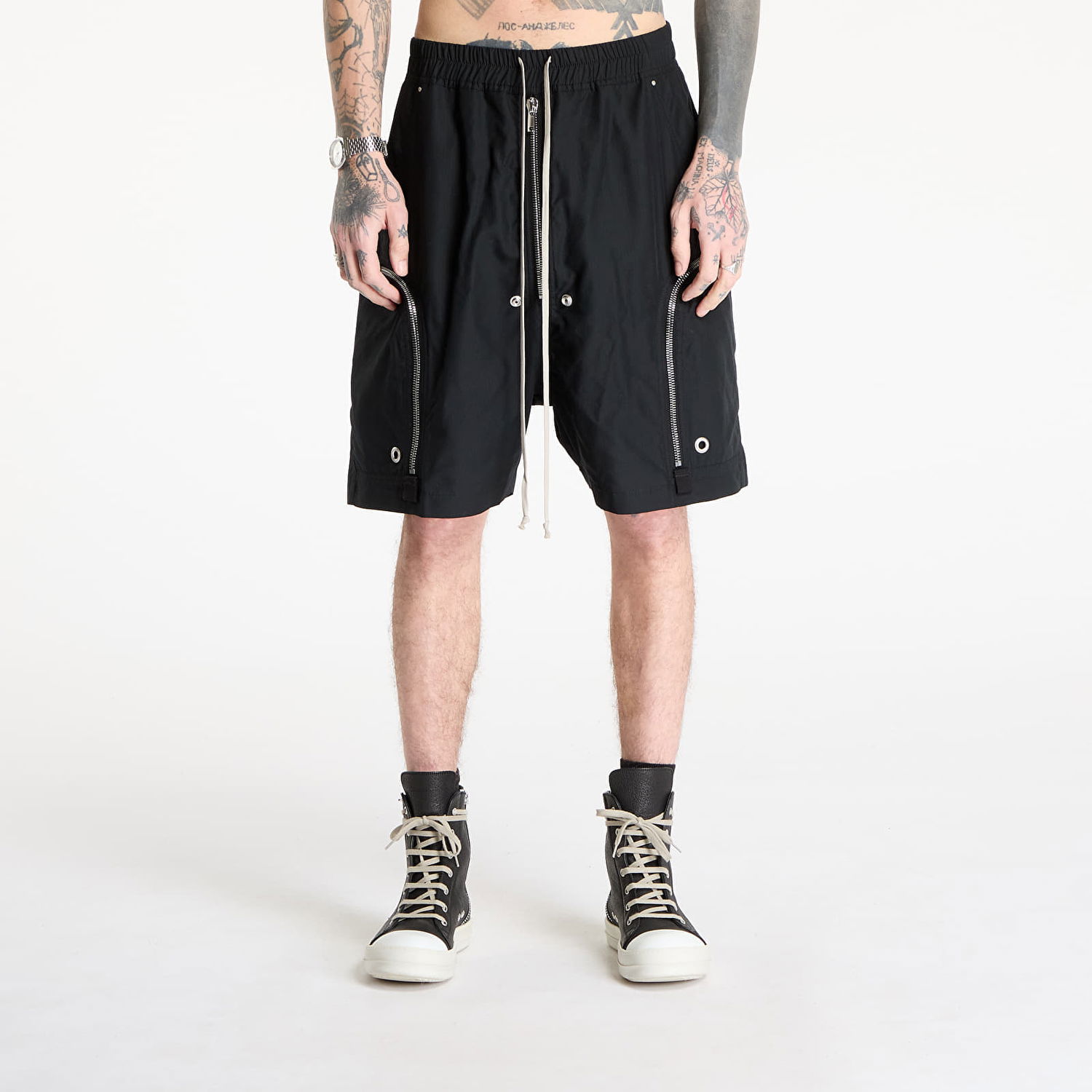 Šortky Rick Owens Rick Owens DRKSHDW Bauhaus Cargo Shorts XL Čierna | DU01E3389 NR 09, 0