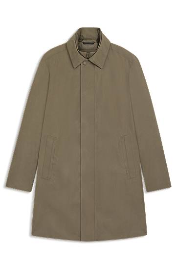 Pláštenka BOSS waterproof coat with detachable bib Zelené | 50547829, 0