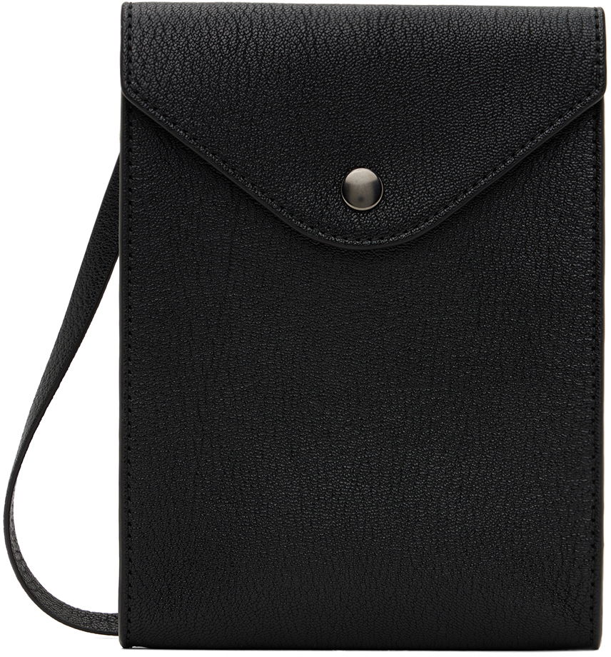 Taška cez rameno LEMAIRE Lemaire Enveloppe Strap Shoulder Bag Čierna | SL0019 LL0035, 0