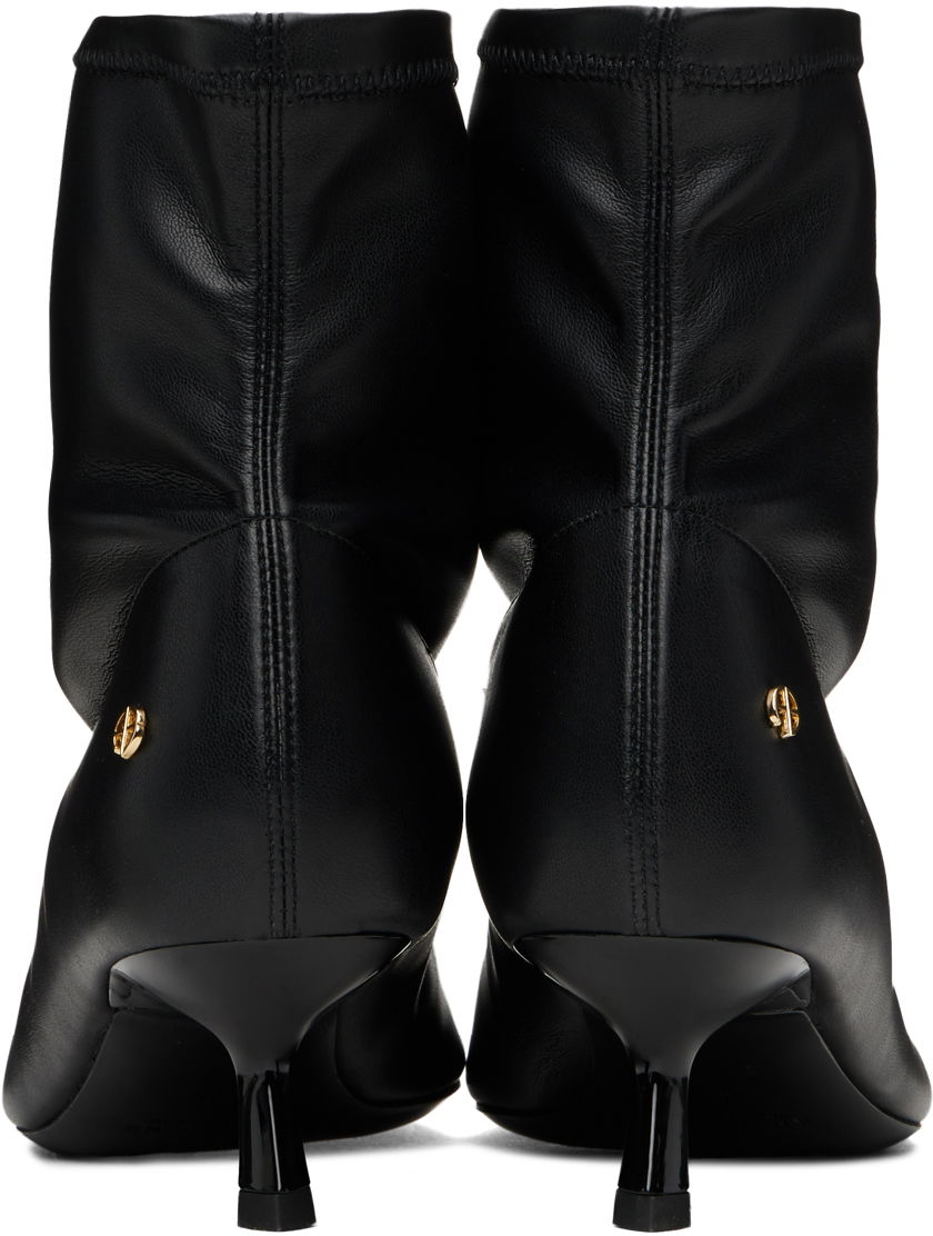 Tenisky a topánky Anine Bing Leather Kitten Heel Ankle Boots Čierna | A-14-1089-000, 1