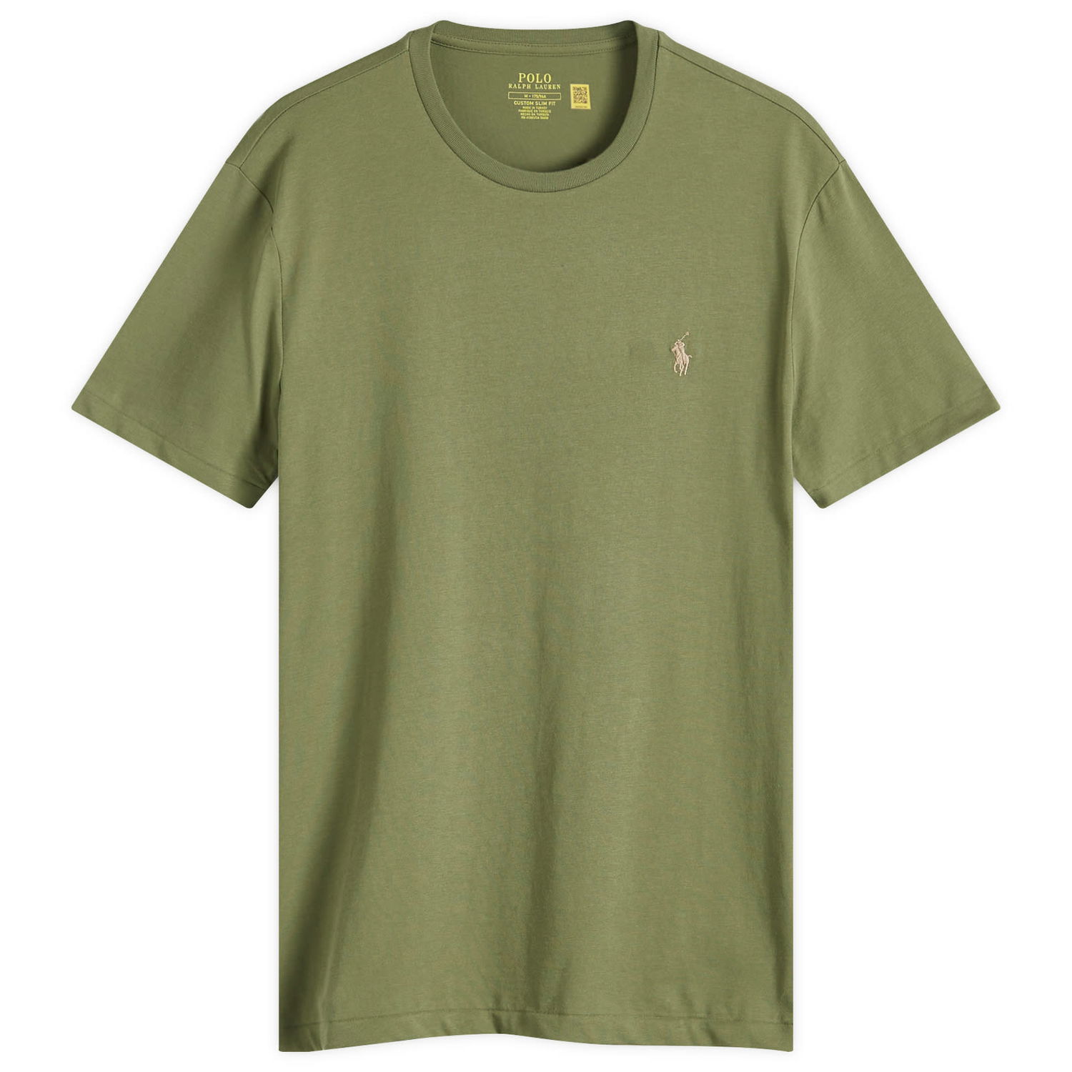 Tričko Polo by Ralph Lauren Custom Fit T-Shirt Zelené | 710671438389, 0