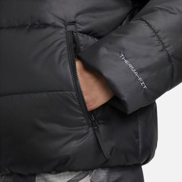 Prešívaná bunda Nike Therma-FIT Repel Synthetic-Fill Hooded Jacket Čierna | DX1797-010, 1