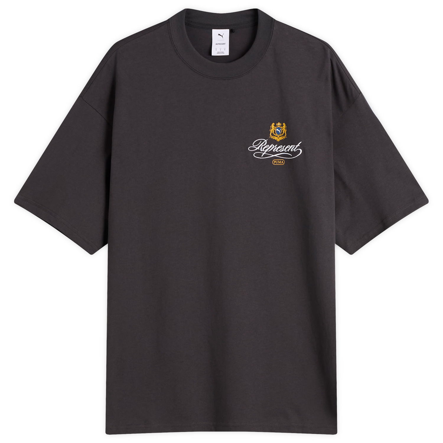 Tričko Puma REPRESENT Graphic T-Shirt Šedá | 632544-97, 0