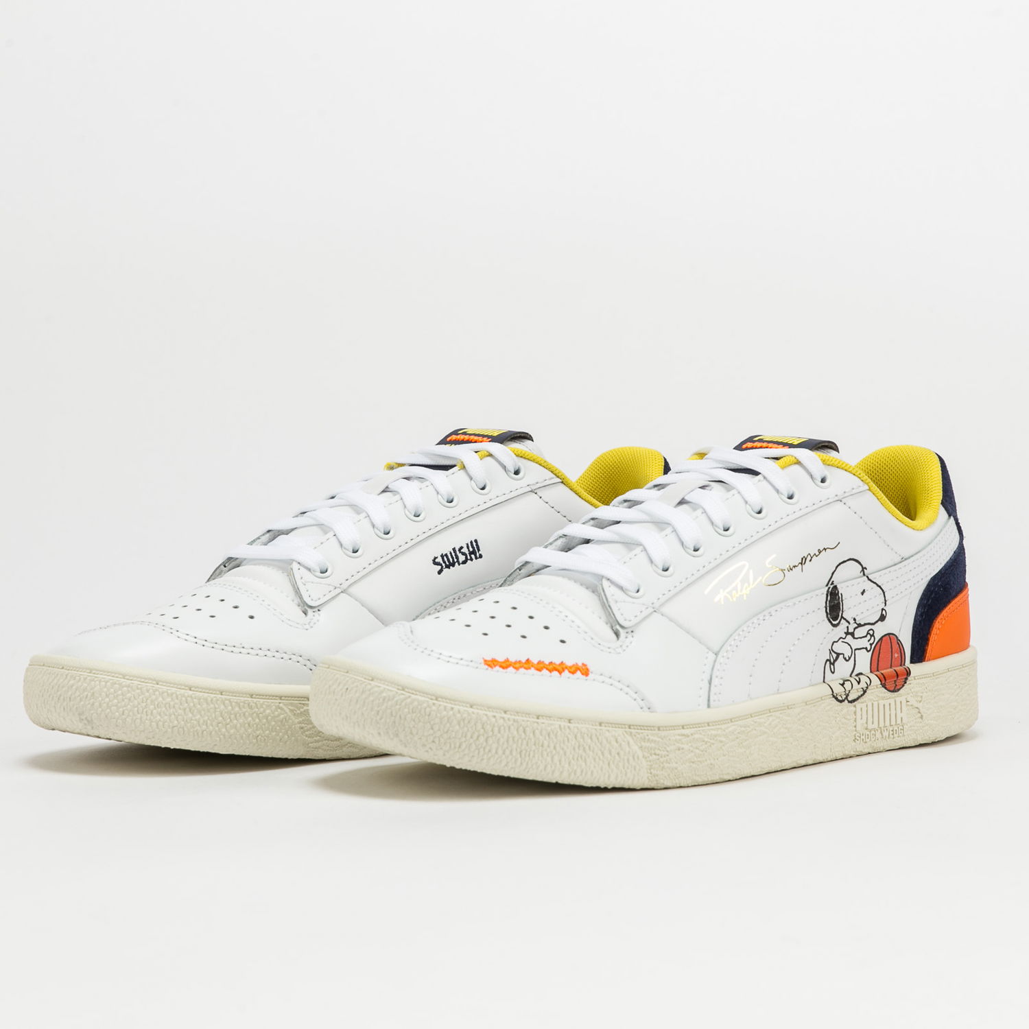 Tenisky a topánky Puma Ralph Sampson Peanuts Biela | 375516 01, 1