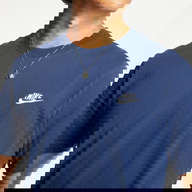 Tričko Nike Sportswear Club Tee Modrá | AR4997-410, 3