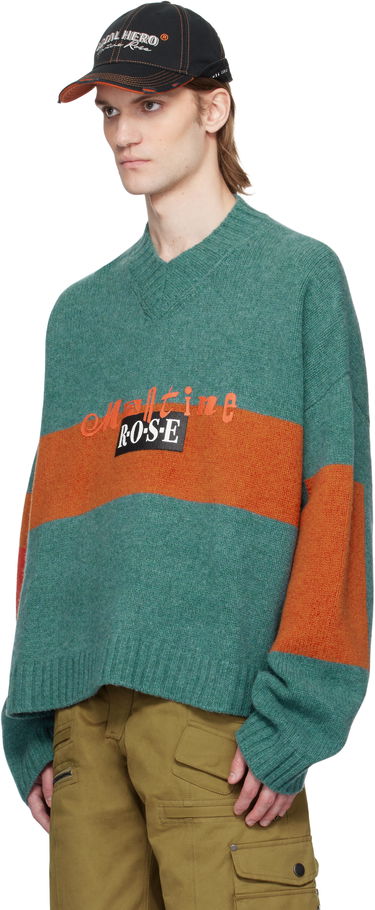 Sveter Martine Rose Martine Rose Oversized Sweater Zelené | 957YA03413, 3